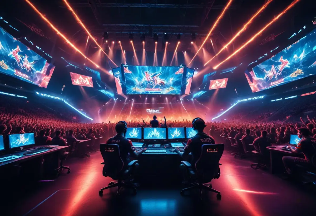 Betting på e-sport illustration