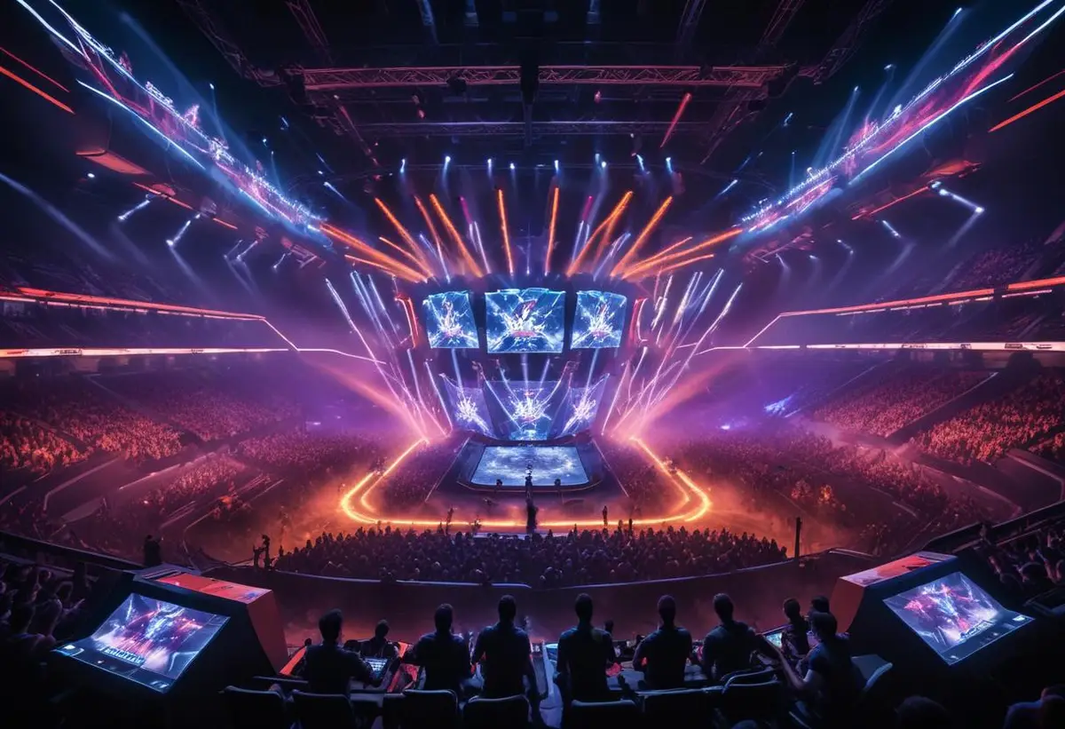 E-sportsturneringar 2025 illustration