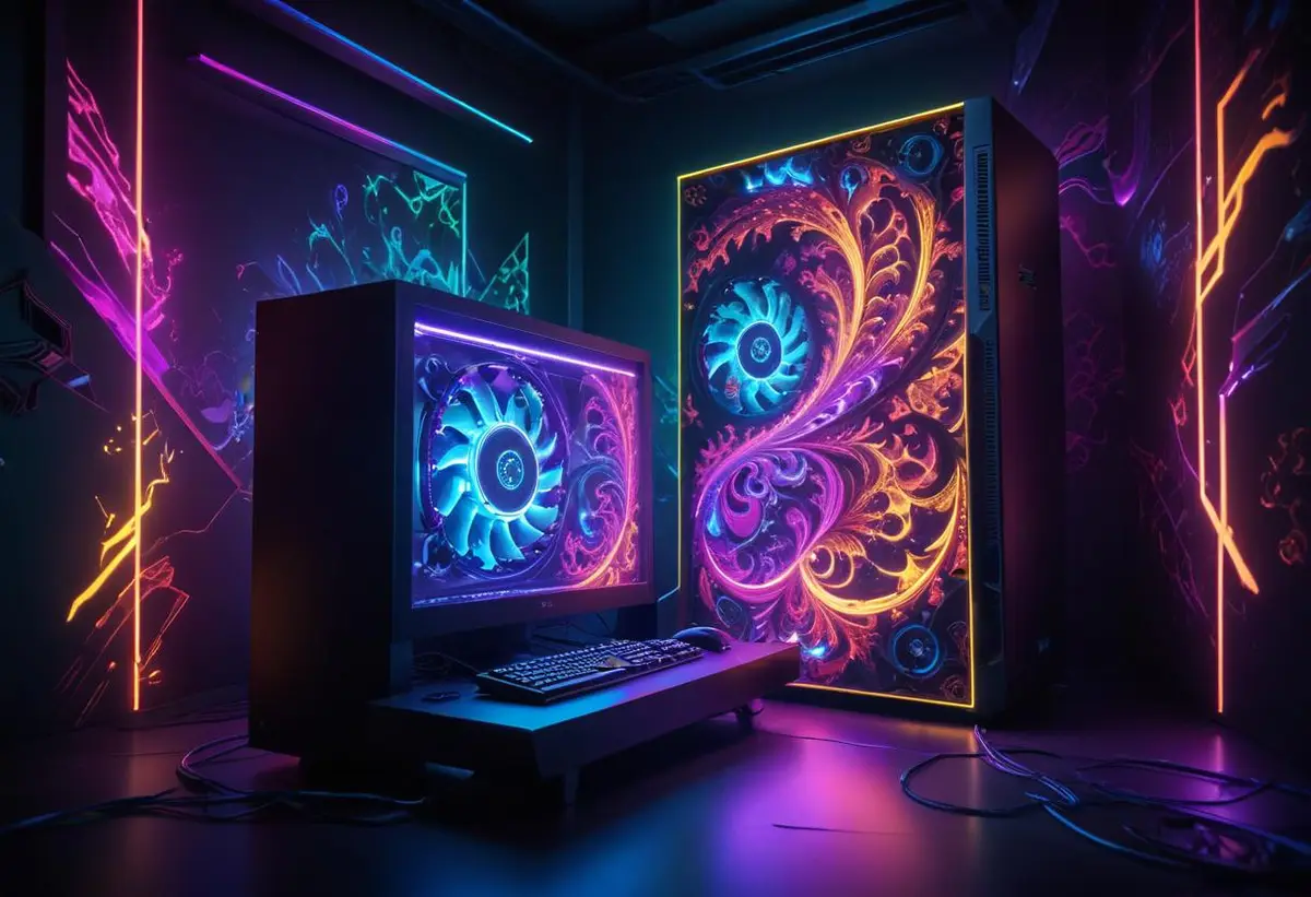 Fractal Gaming aktie illustration