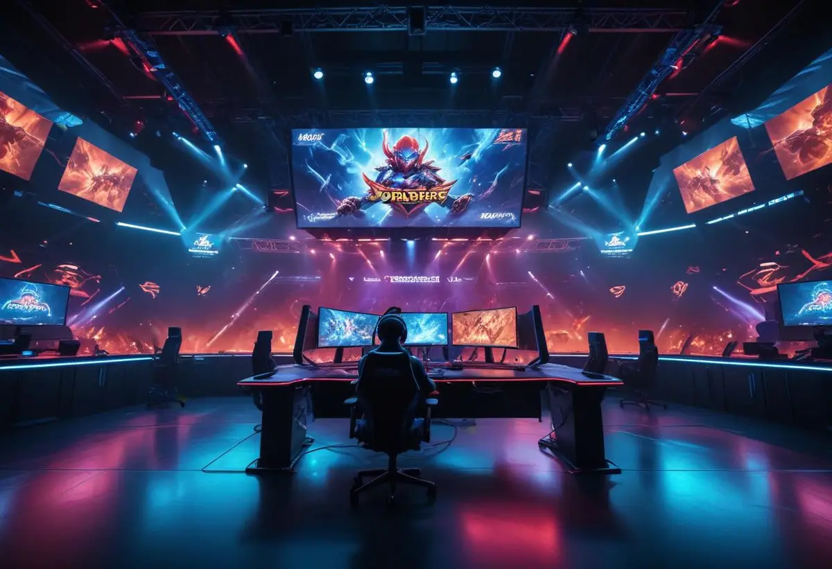 Utforska spännande gamers böcker för e-sport entusiaster! illustration