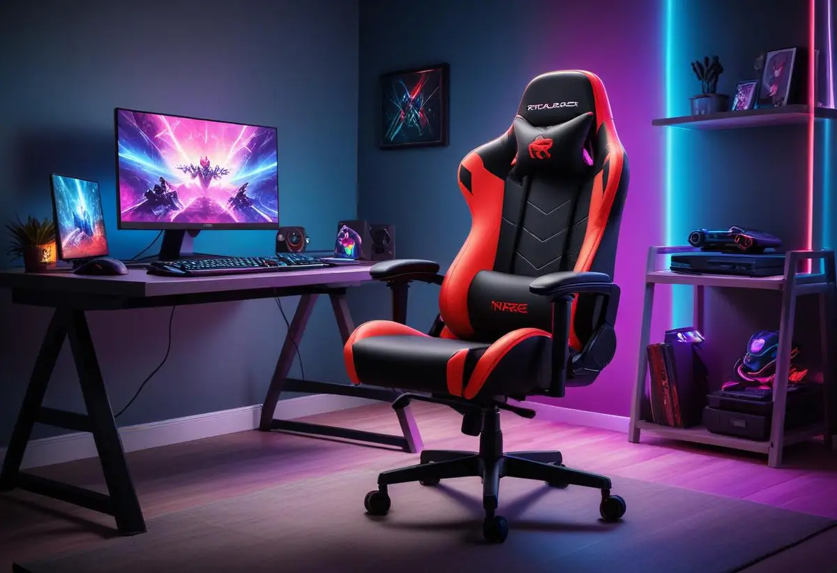 Så väljer du den perfekta gamingstolen i tyg illustration